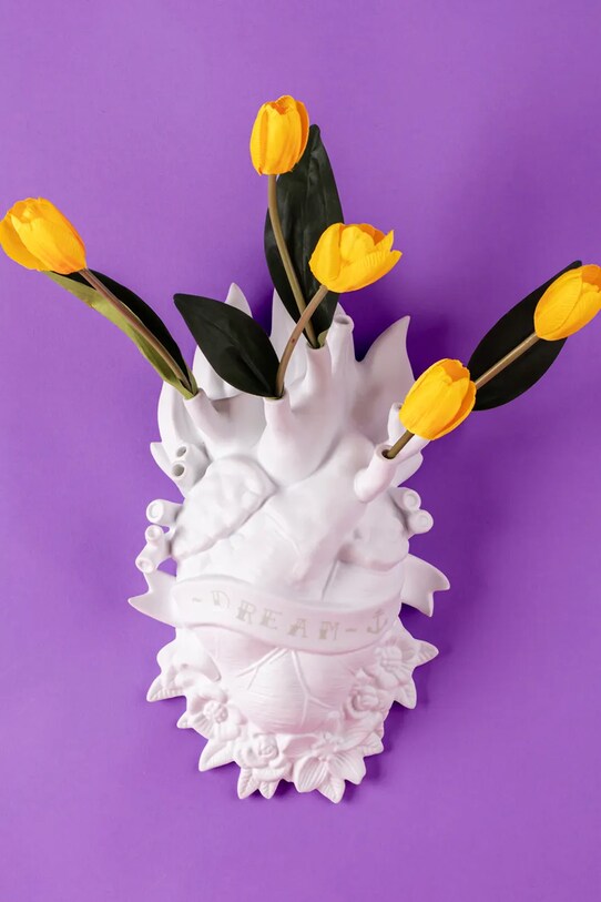 Seletti dekoratív faliváza Holy Love 34 x 19 x 9 cm 09920H