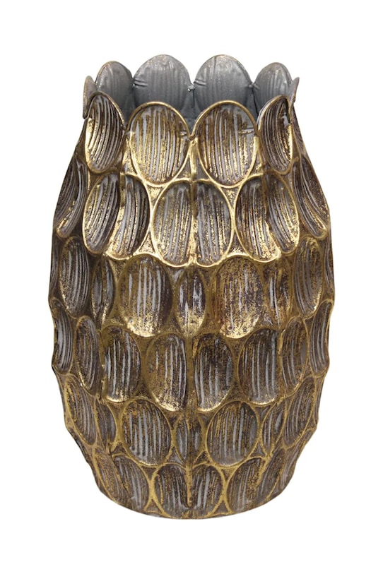 Διακοσμητικό βάζο 28,5 x 28,5 x 44 cm καφέ 120984