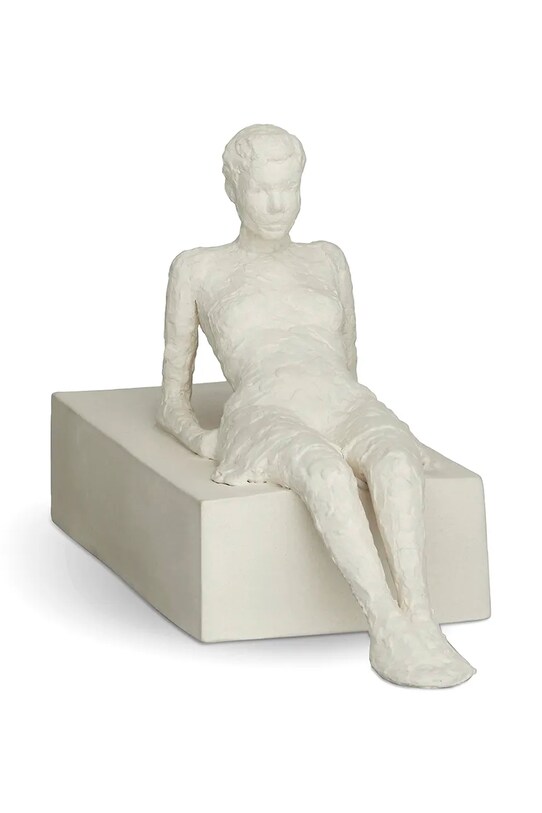 Kähler figurka dekoracyjna The Attentive One 13 cm biały 691018