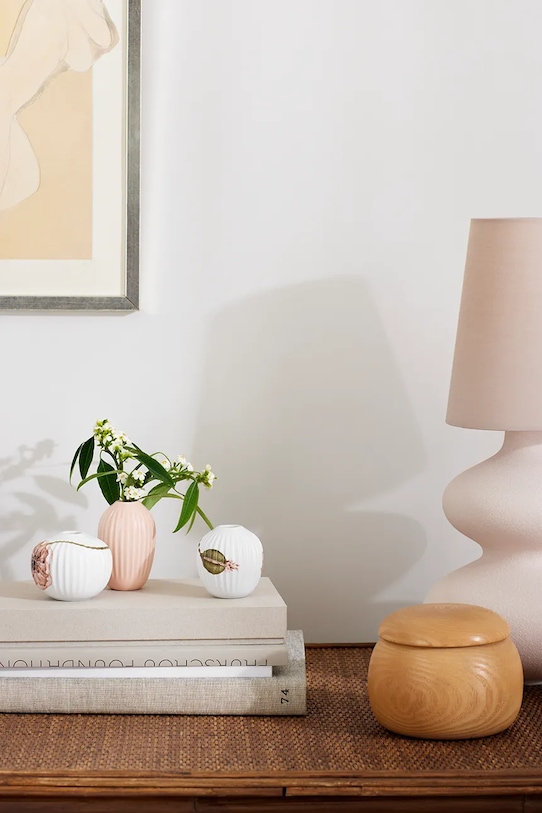 Σαλόνι και υπνοδωμάτιο Διακοσμητικό βάζο Kähler Vase miniature 3-pack 693015 λευκό