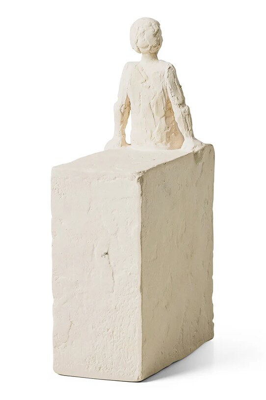 Kähler figurka dekoracyjna Astro Virgo 21 cm 693505 biały AA00