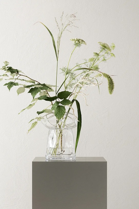 Orrefors wazon dekoracyjny Bloom 28,4 cm 6400026 transparentny AA00
