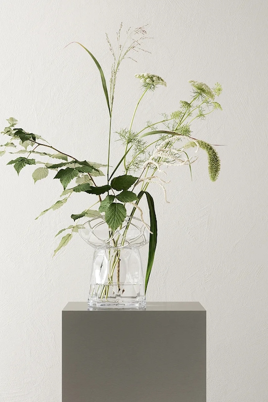 Orrefors wazon dekoracyjny Bloom 28,4 cm 6400026 transparentny AA00