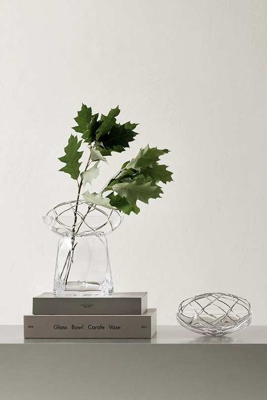 Orrefors wazon dekoracyjny Bloom 28,4 cm transparentny 6400026