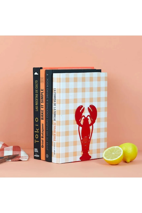 Книгодержатель Balvi Lobster 16 x 10 x 10 cm 28080 красный