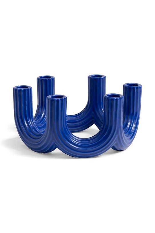 &k amsterdam świecznik dekoracyjny churros blue 11 cm niebieski 1476.01