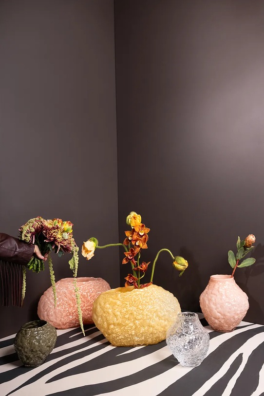 Byon wazon dekoracyjny Corallo 17,5 cm XS beżowy 5280608212
