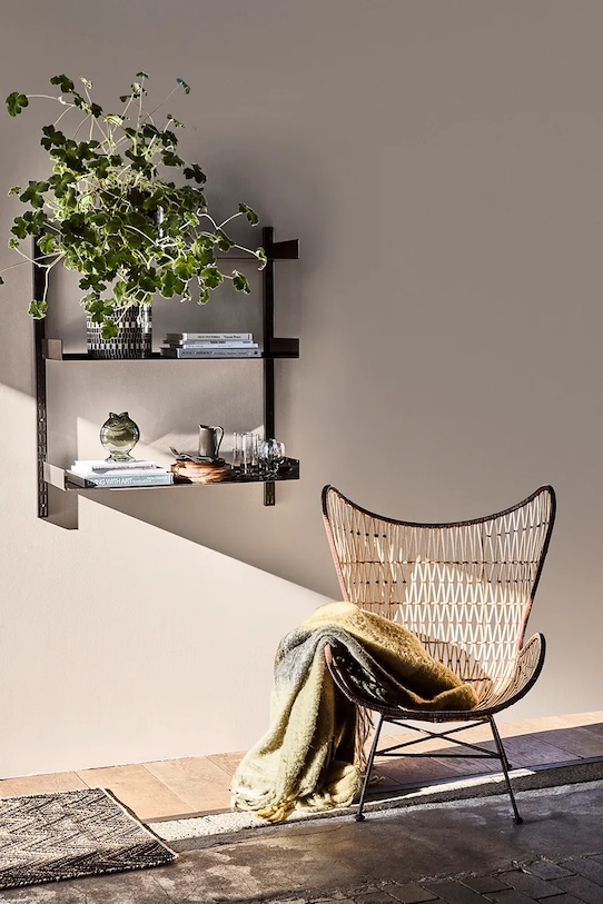 House Doctor wazon dekoracyjny HDFish 17,5 cm turkusowy 202109203