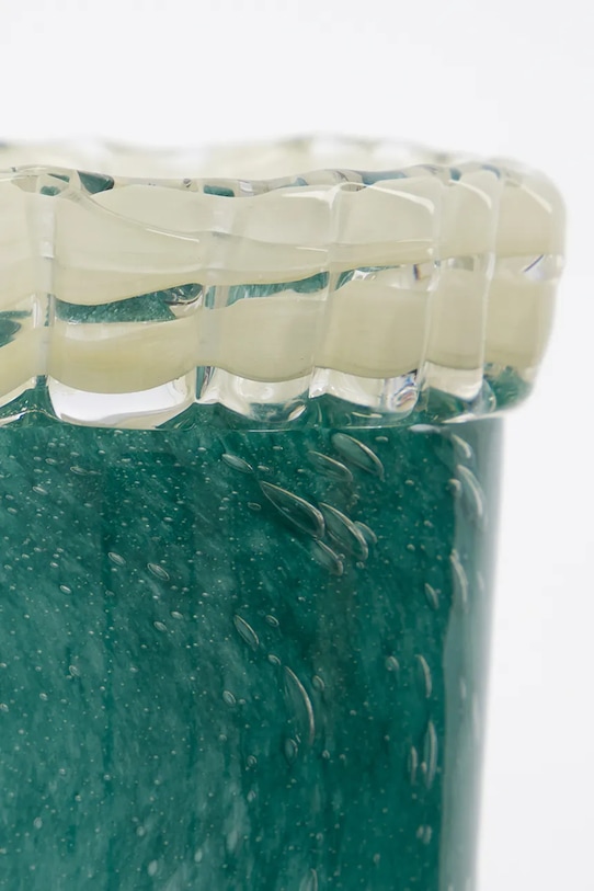 House Doctor wazon dekoracyjny HDKupla 9,5 cm 208670003 turkusowy AA00