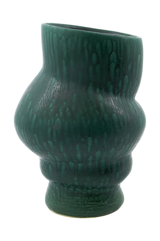 House Doctor vază decorativă HDDisc 25 cm turcoaz 267050020