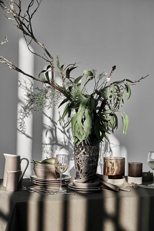 Obývacia izba a spálňa Dekoratívna váza House Doctor HDMaya 40 cm 203842200 viacfarebná