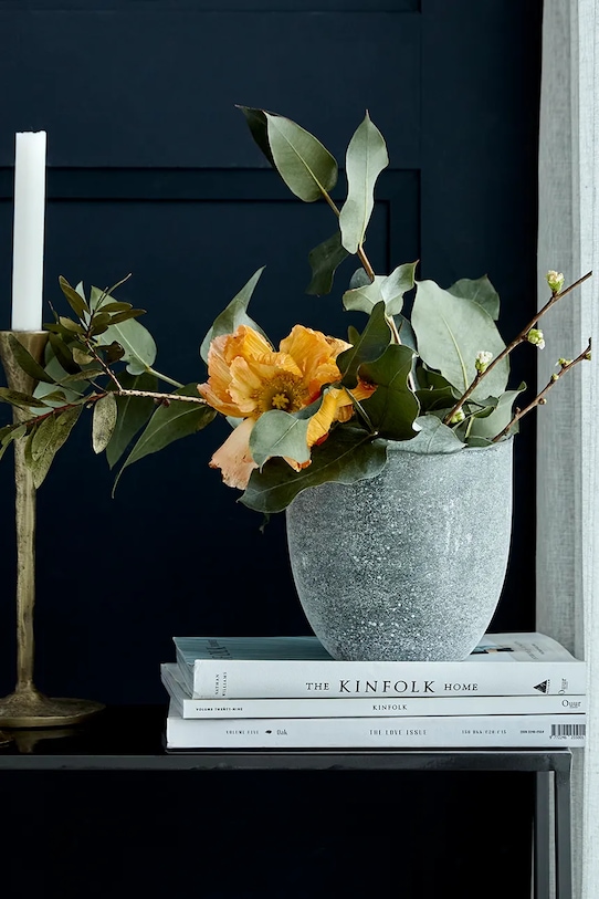 House Doctor sfeșnic decorativ HDFrag 16 cm 202106082 gri AA00