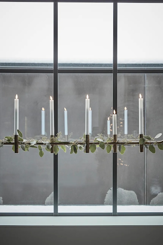 House Doctor sfeșnic decorativ HDMaxi 26 cm 203661124 verde AA00