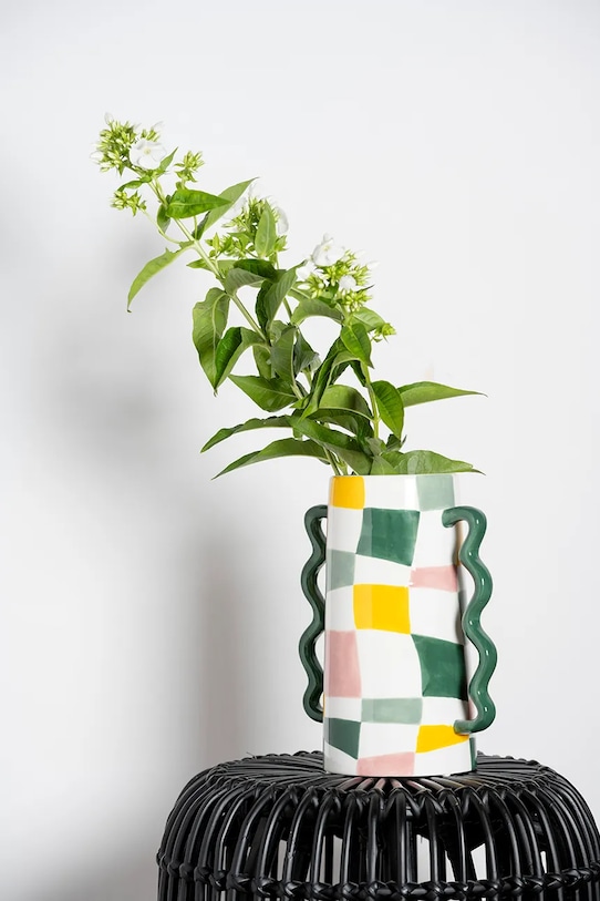 Διακοσμητικό βάζο Qué Rico Camila 21 x 13,2 x 24,5 cm 148.01291 πολύχρωμο AA00