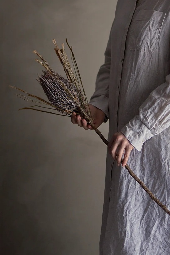 Salon i sypialnia Bloomingville sztuczna roślina Palmflower Stem 72 cm 82061471 multicolor