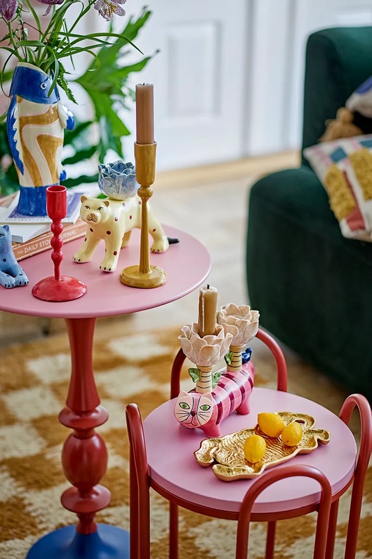 Bloomingville sfesnic decorativ Rory 18 / 14 cm 2-pack multicolor 82062927