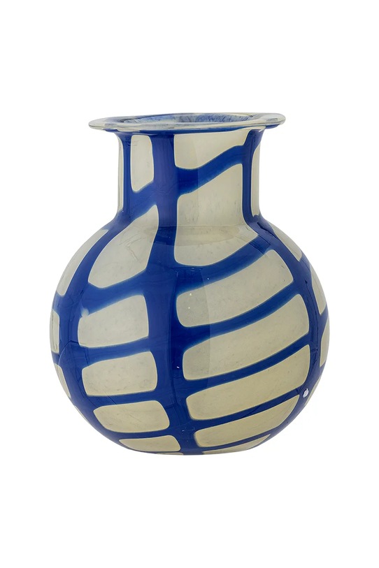 Bloomingville wazon dekoracyjny Kiran 16 x 19 cm niebieski 82061719