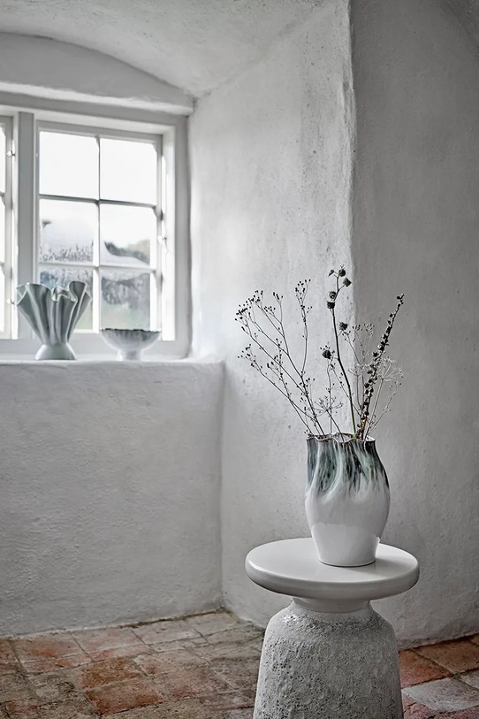 Bloomingville vază decoativă Nisha 22,5 x 30 cm verde 82061715