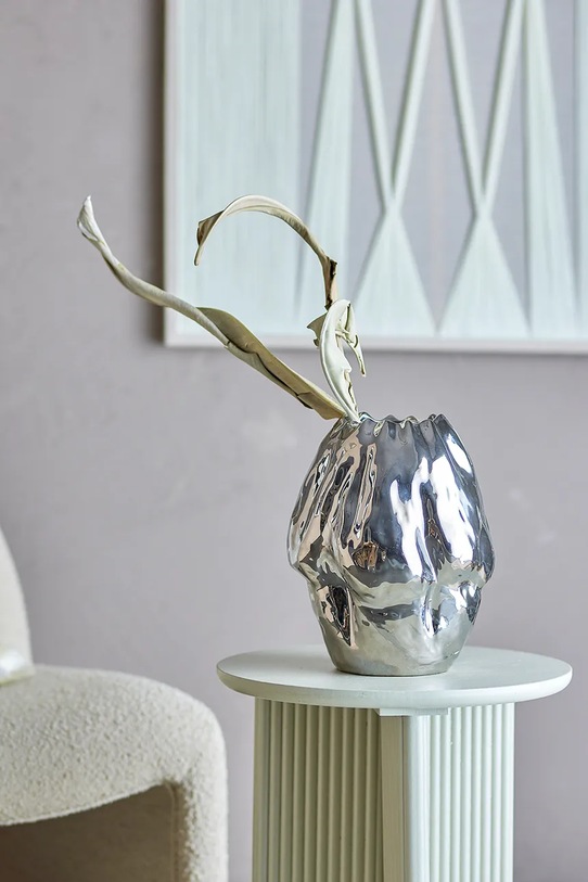 Bloomingville wazon dekoracyjny Bobby 23,5 x 29 cm szary 82062637