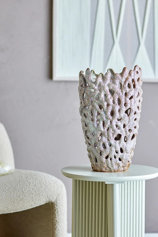 Bloomingville wazon dekoracyjny Eunice 22,5 x 37 cm beżowy 82072439