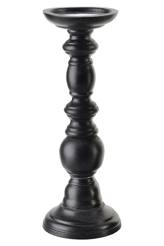 Dekoračný svietnik Affek Design Daz 10 x 10 x 29,5 cm čierna HTYK1199