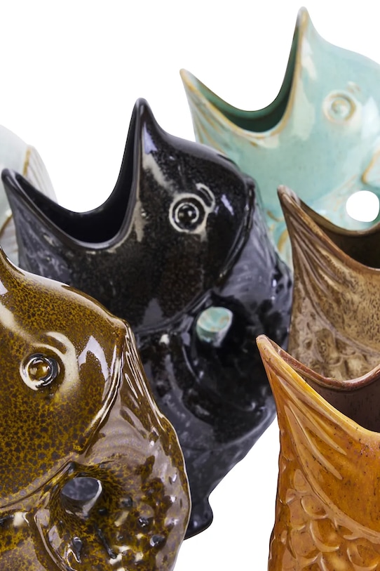 Madam Stoltz wazon dekoracyjny 23,5 cm HY16477.24.5 czarny AA00