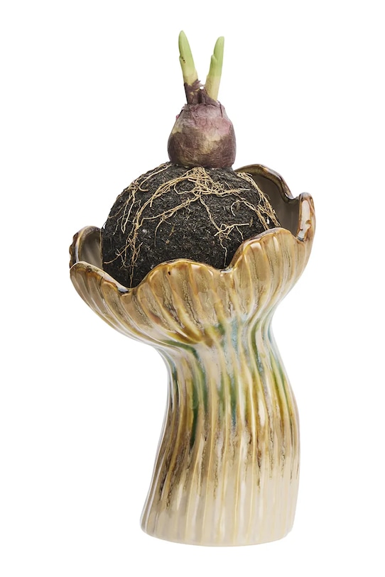 Madam Stoltz wazon dekoracyjny 14 x 20,5 cm V33607.540532 multicolor AA00