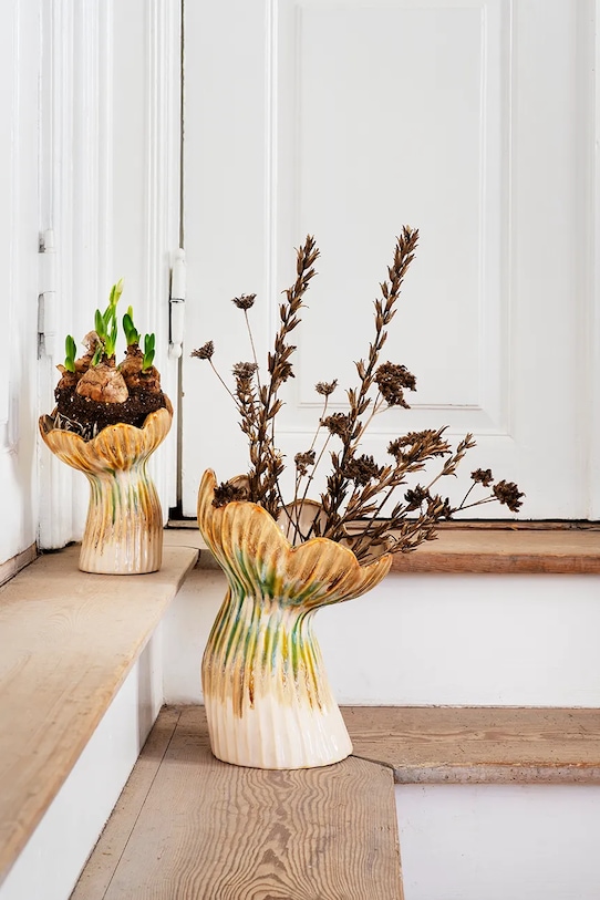 Madam Stoltz wazon dekoracyjny 14 x 20,5 cm multicolor V33607.540532