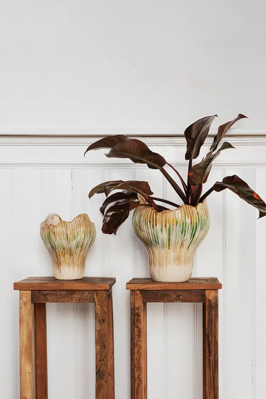 Salon i sypialnia Madam Stoltz wazon dekoracyjny 25 x 29 cm V336111.40532 multicolor