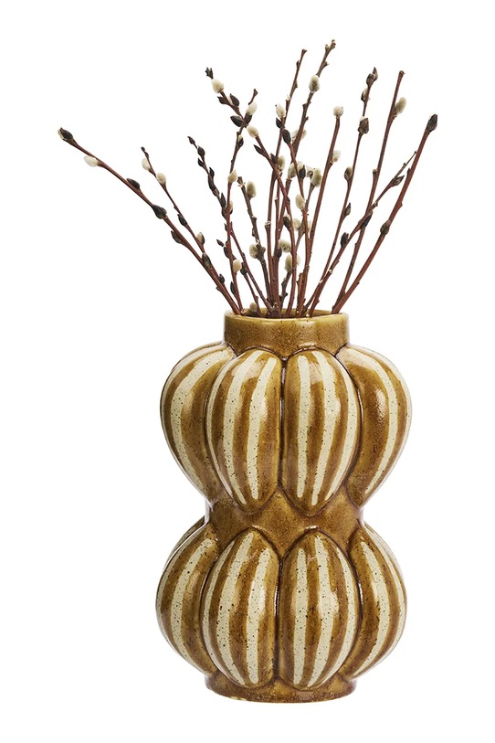 Madam Stoltz wazon dekoracyjny 22 x 32 cm V320912.40010 pomarańczowy AA00