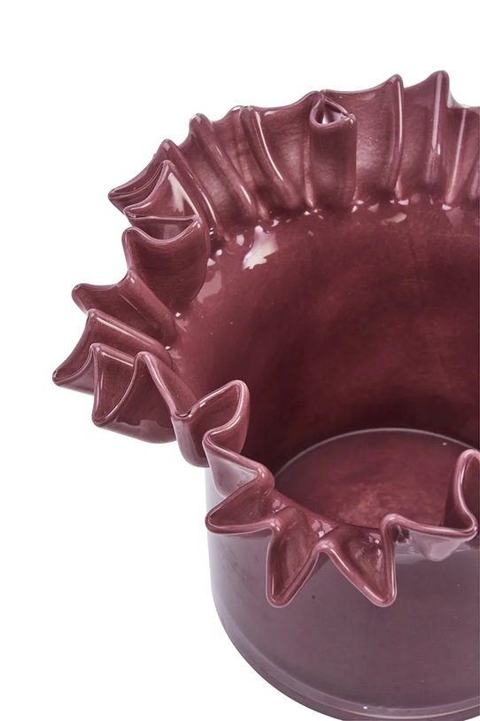 Madam Stoltz vaso decorativo 20 x 14,5 cm 2402865A rosa AA00