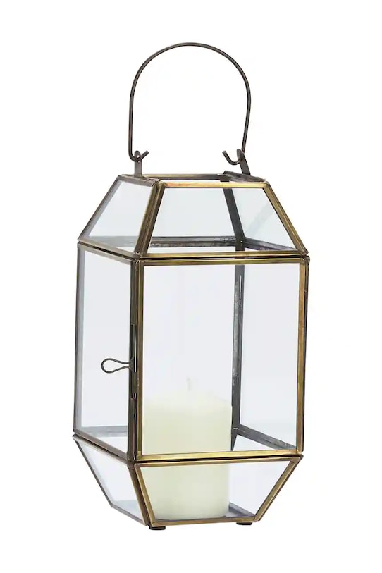 Madam Stoltz latarenka 13,5 x 27,5 cm PCH29155C żółty AA00