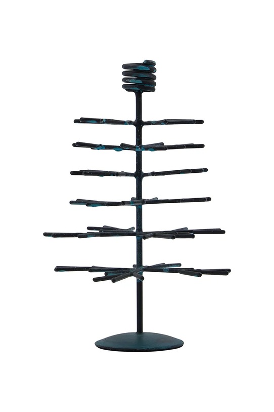 Salon i sypialnia House Doctor świecznik dekoracyjny HDTree 16 cm 2-pack 206971034 czarny