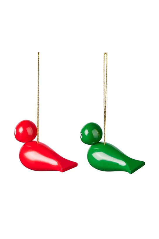 Декоративная подвеска Kay Bojesen Christmas Birds 5 cm 2 шт 39805 мультиколор AA00