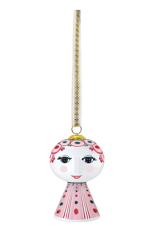 Rosendahl zawieszka świąteczna Eva Christmas Ornament 2025 7,5 cm multicolor 56586