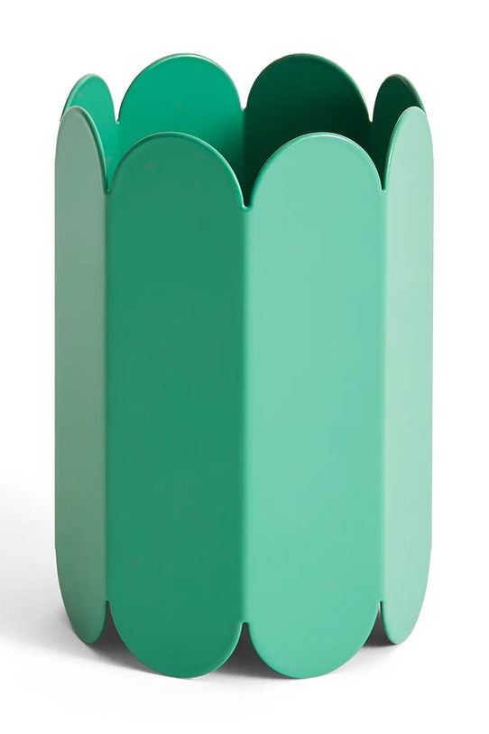 Διακοσμητικό βάζο HAY Arcs 18 x 13 x 13 cm πράσινο AE377.A601.AB80