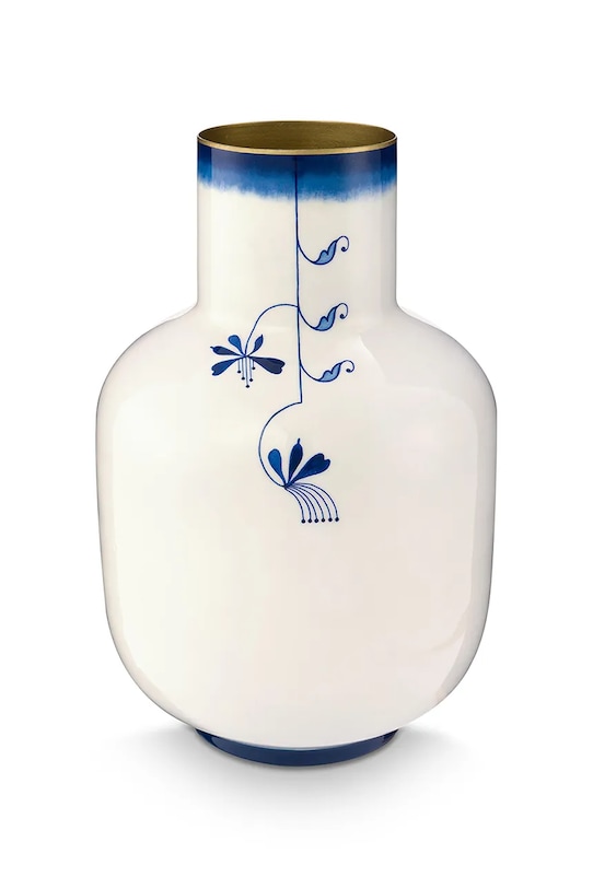 Pip Studio wazon dekoracyjny The Blue Bird 20 x 30 cm 51102110 niebieski AA00