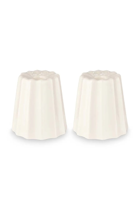 vtwonen świecznik dekoracyjny 5,6 x 6 cm 2-pack biały 52092320