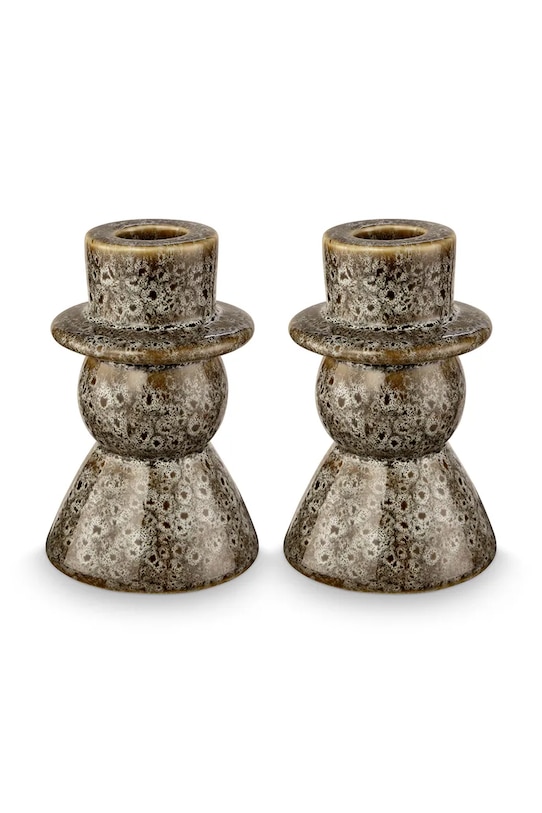 vtwonen świecznik dekoracyjny 7,8 x 12 cm 2-pack multicolor 52092323