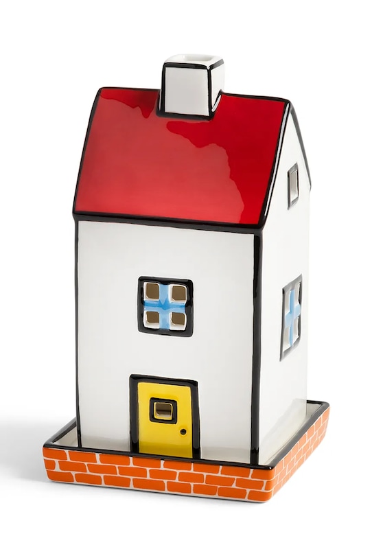 &k amsterdam lampion dekoracyjny haines townhouse 10 x 10 x 17,5 cm multicolor 2841.09