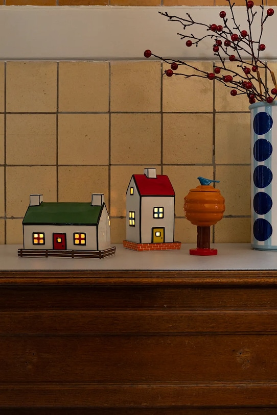 &k amsterdam lampion dekoracyjny haines townhouse 10 x 10 x 17,5 cm 2841.09