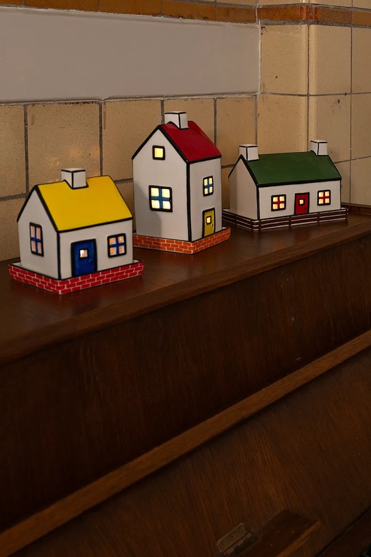 Декоративний ліхтар &k amsterdam haines townhouse 10 x 10 x 17,5 cm 2841.09