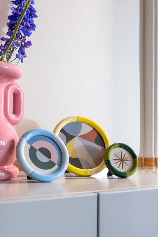 Salon i sypialnia &k amsterdam ramka na zdjęcie rift L/17 cm 1661.05 żółty