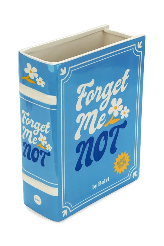 Balvi wazon dekoracyjny Book 20 x 15 x 6,5 cm 28134 niebieski AA00