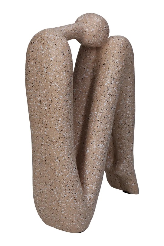 home & lifestyle figurka dekoracyjna 20 x 5,5 x 14 cm KAL.2089 beżowy AA00