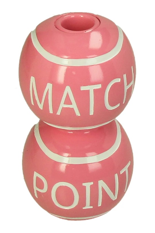 home & lifestyle świecznik dekoracyjny 15 x 8 x 8 cm KAL.6669 różowy AA00