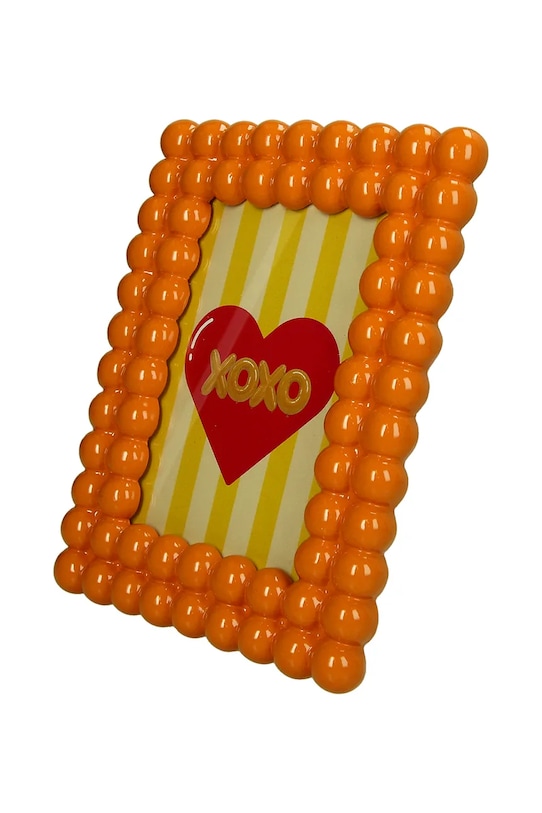 Salon i sypialnia home & lifestyle ramka na zdjęcie 24 x 2,3 x 18,5 cm KAL.6983 pomarańczowy