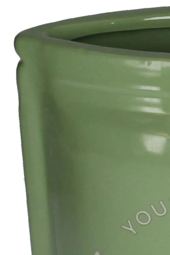 Dekoratívna váza home & lifestyle Matcha 22,5 x 9 x 16 cm KAL.7600 zelená AA00