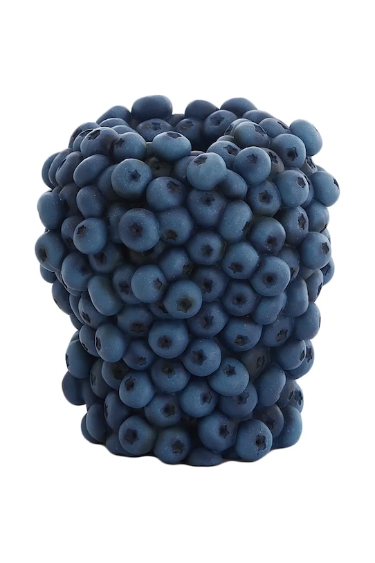 Light & Living vaso decorativo 14 x 16,5 cm blu navy 5744775