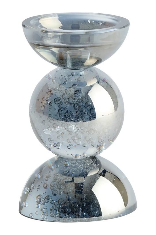 Light & Living świecznik dekoracyjny 9,5 x 15,5 cm niebieski 6073864